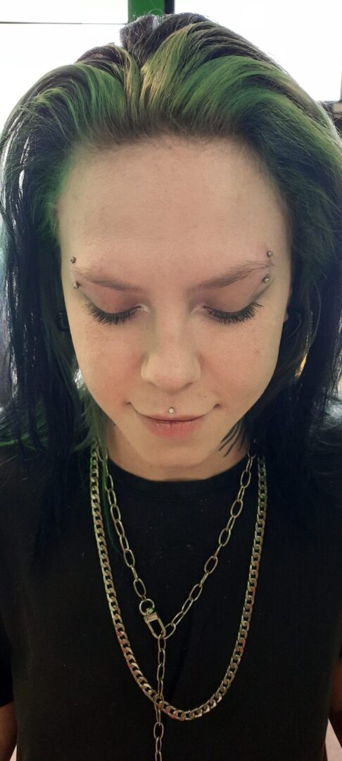 Body piercing work