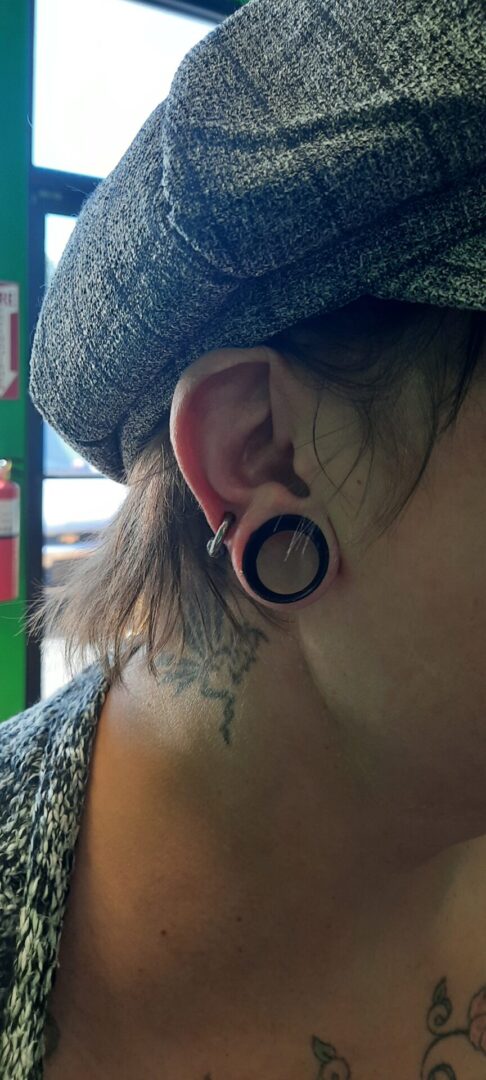 Body piercing work