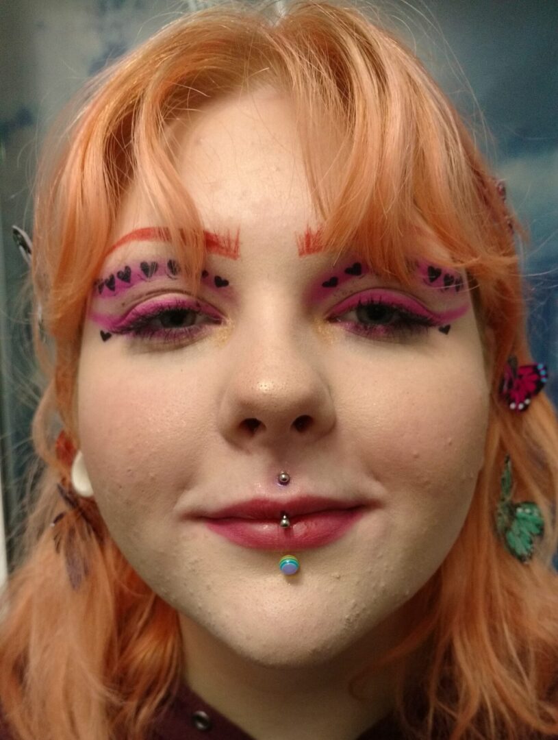 Body piercing work