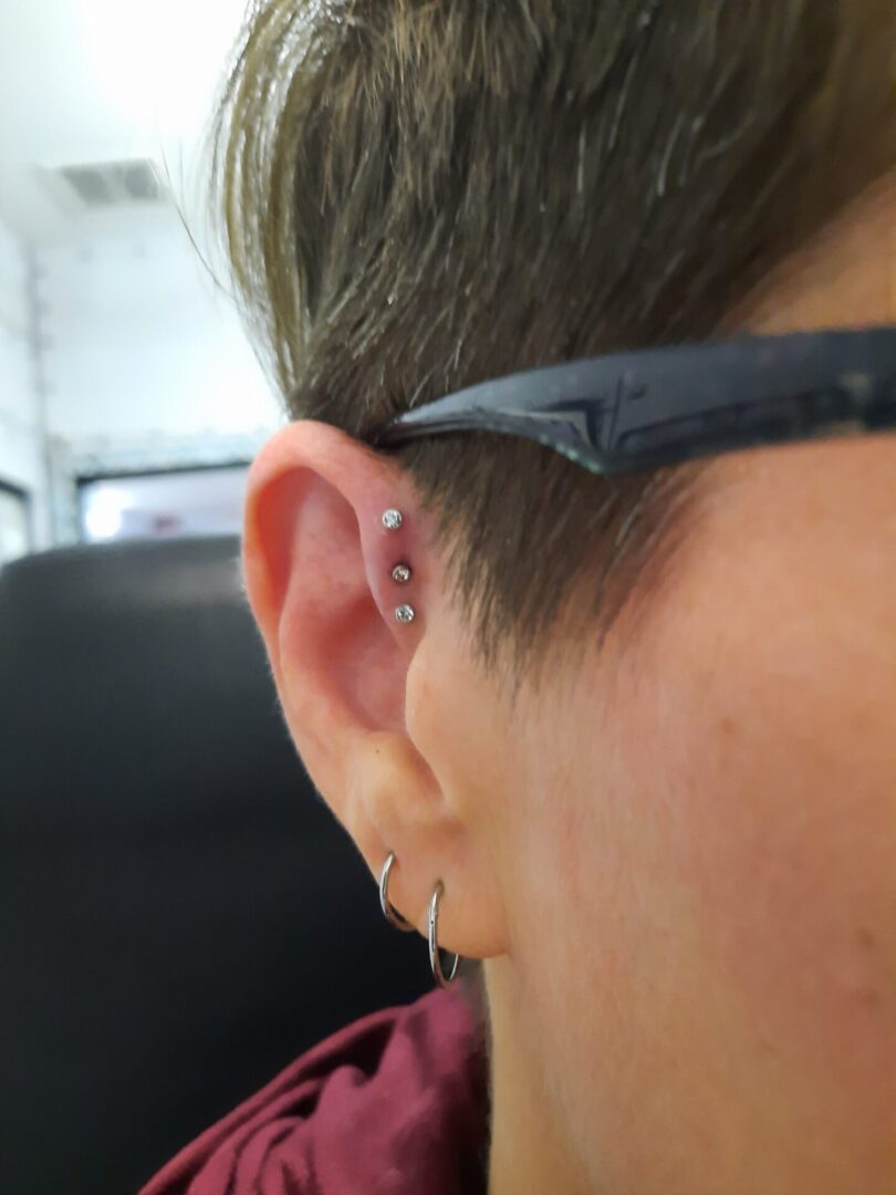 Body piercing work