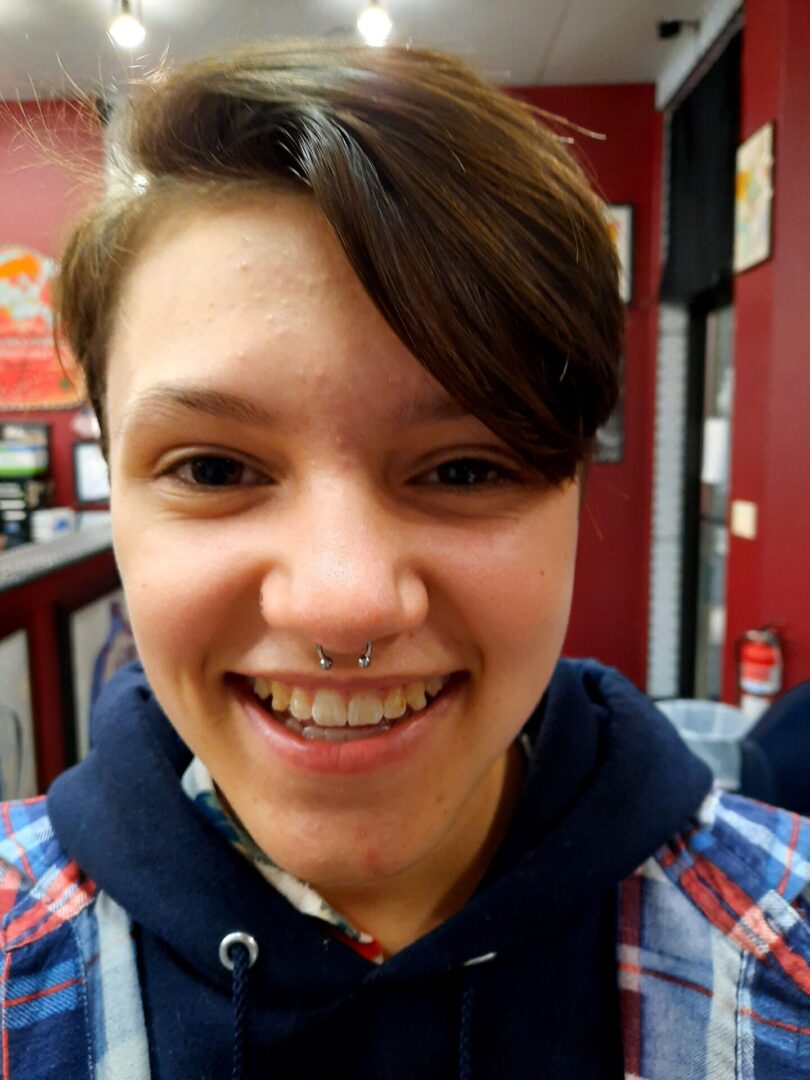 Body piercing work
