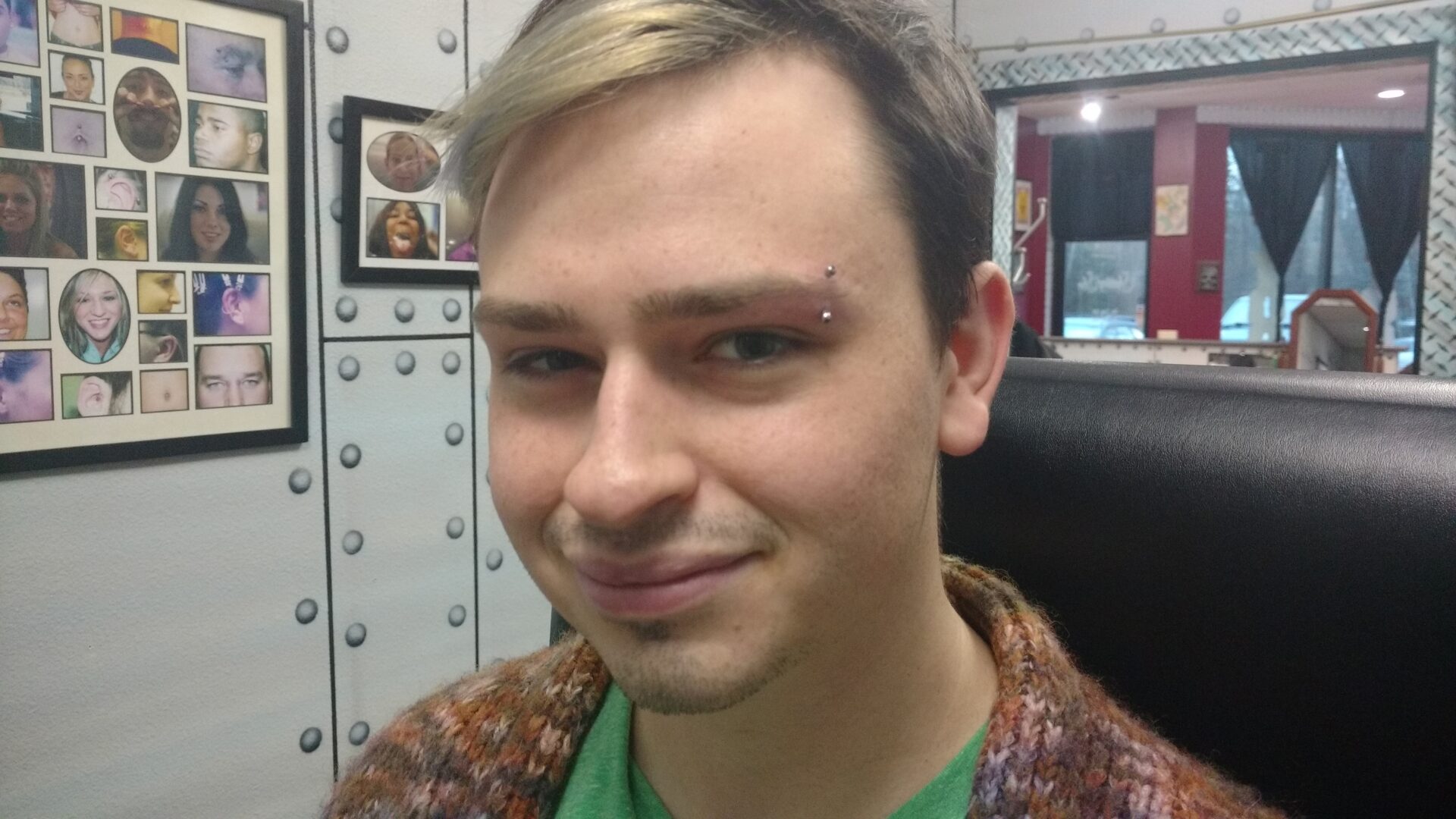 Body piercing work